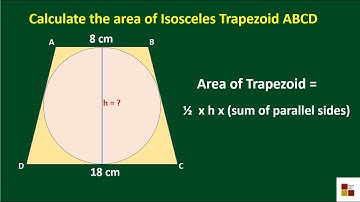 Find area of Isosceles Trapezoid