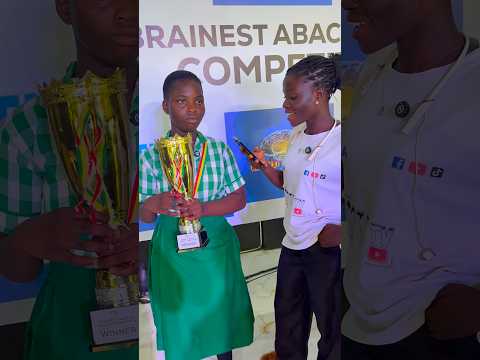 Quick interview with the Winner of BRAINEST ABACUS RADIO COMPETITION 2026 - ASAMANKESE #osytv