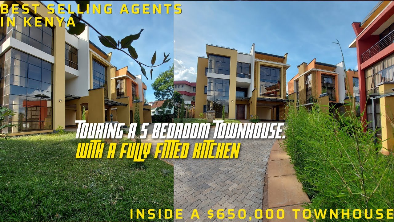 TOURING A 5 BEDROOM/BEST HOMES IN KENYA/HOUSES FOR SALE IN KENYA/A HOUSE WITH FINE URBAN INTERIORS