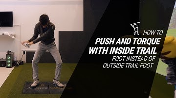 How to Use your Trail Foot Properly in the Downswing to Create Power!!!!