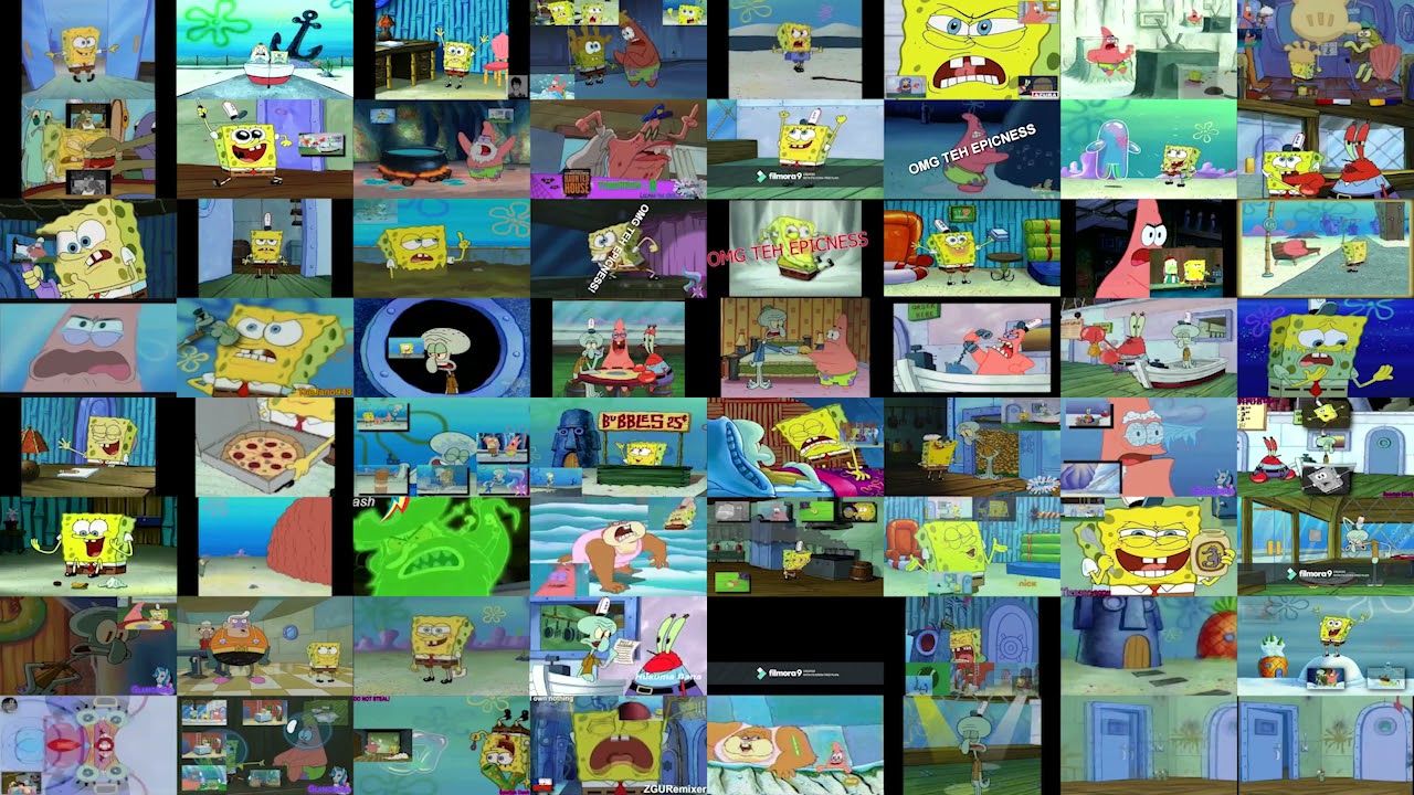 Spongebob Sparta Remixes Ultimateparison 3 - YouTube