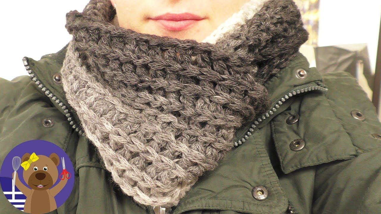 Ένα κουβάρι - ένα κασκόλ. Πλέκουμε ένα 