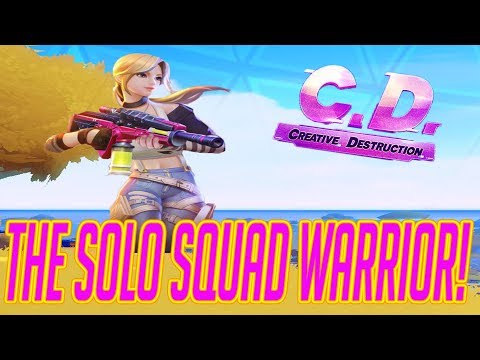 HOW TO WIN SOLO SQUADS AFK!!!! (Creative Destruction)