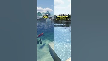 Minecraft Shaders: Bliss or Complementary? #shorts