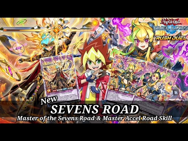 New Master of the Sevens Road Deck is here with Master Accel Road Skill!  [Yu-Gi-Oh! Duel Links]