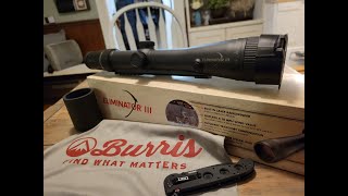 Unboxing the Burris Eliminator 3 rifle scope! You gotta see this thing! My honest first impressions.