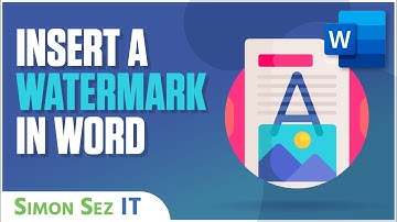 3 Easy Ways to Insert a Watermark in Word