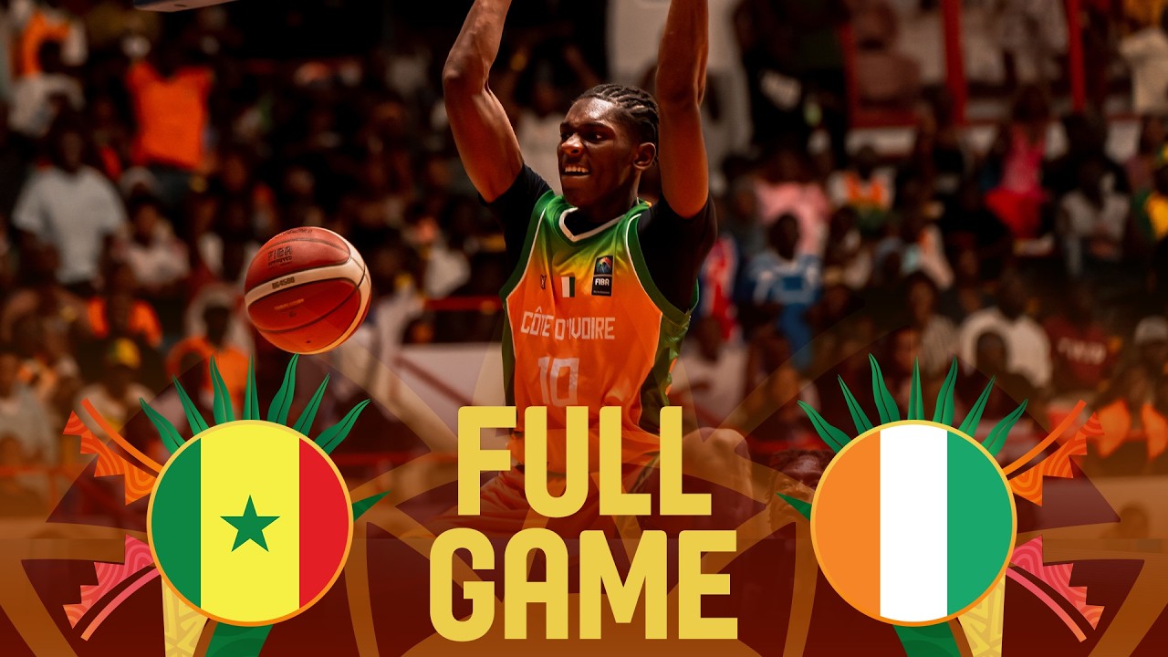 Final | Senegal v Côte d'Ivoire | Full Basketball Game | FIBA U18 AfroBasket 2026