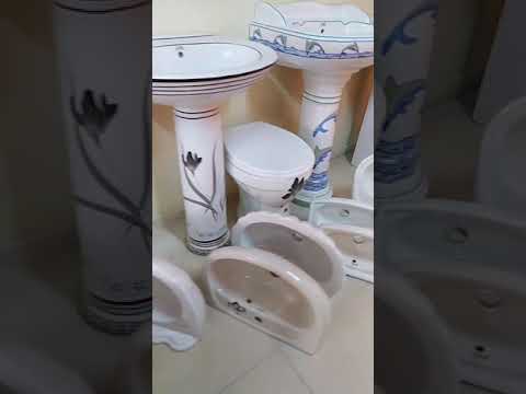 اجمل مغاسل الحمامات لدى معرض يوسف مرعي للادوات الصحيه