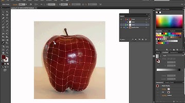 apple gradient mesh