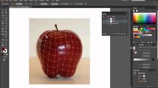 apple gradient mesh