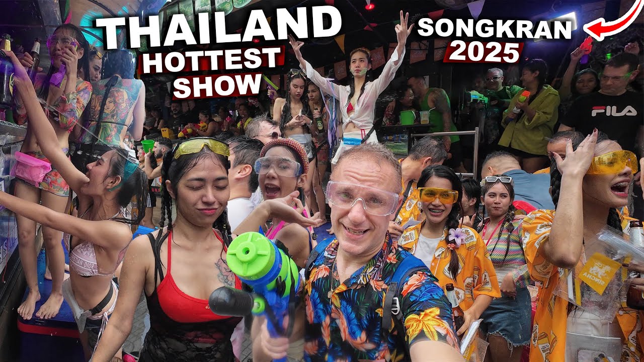 Самое горячее шоу в Таиланде | Songkran 2025 | Тайский новогод...