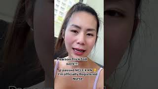 I passed NCLEX RN in US 🥳👩‍⚕️💉🇹🇭🇺🇸 Pearson vue trick still work for me!!!
