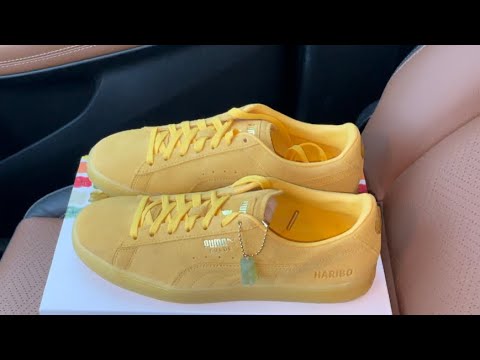 puma haribo yellow