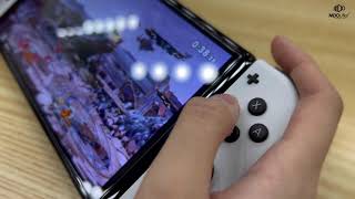 Switch OLED 9H 高清玻璃保護貼│真機實測