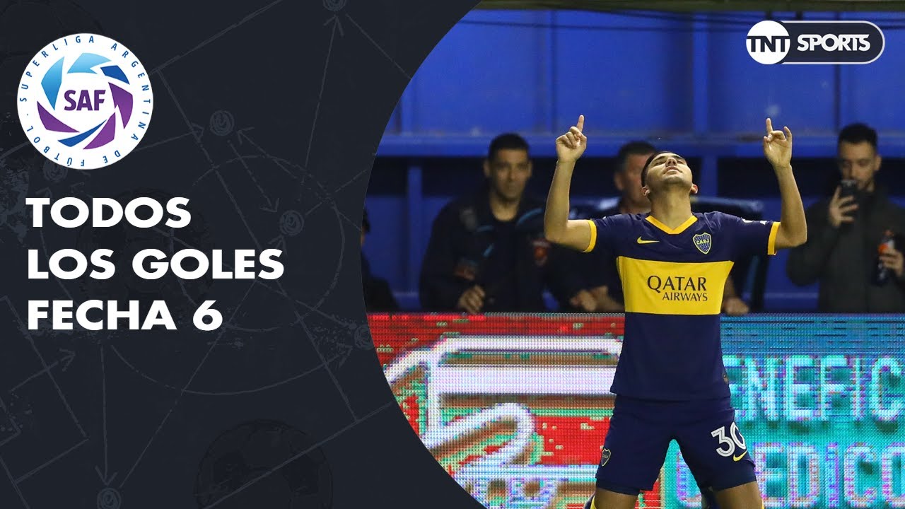 Todos los goles de la Fecha 6 - Superliga Argentina 2019/2020