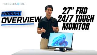 27" FHD 24/7 Touch Monitor | Commercial Grade for Medical &amp; Golf Sim