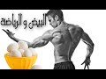 البيض والرياضة 