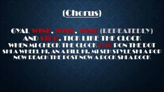 Gyptian - Non Stop (Lyrics On Screen) chords