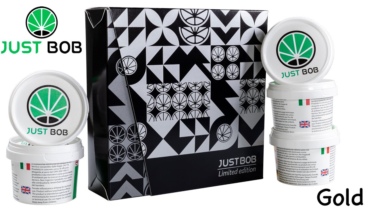 Kit Black "Gold" - Cannabis online - JustBob ITA