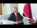 Seine Hoheit der Emir empfängt den indischen Außenminister