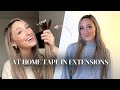 At home affordable hair extensions from Amazon | FullShine