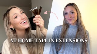 At home affordable hair extensions from Amazon | FullShine