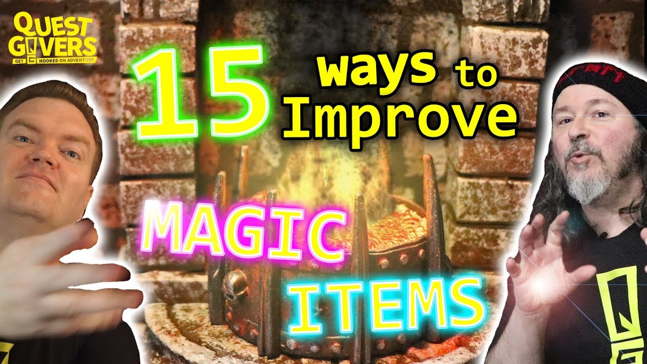 15 Ways to Improve Magic Items in your RPG or D&D game - YouTube