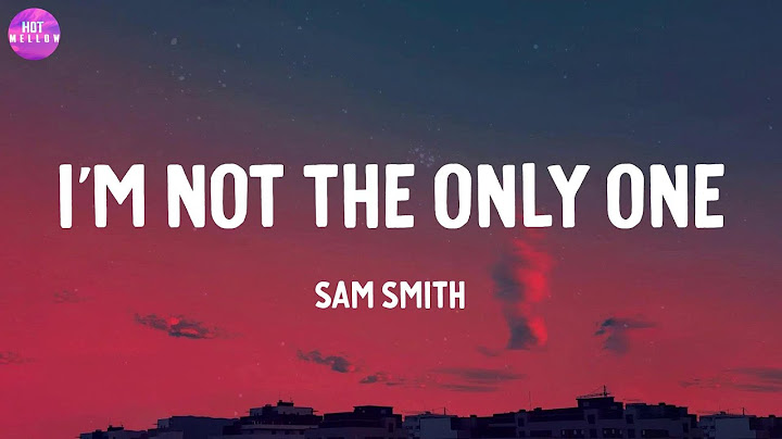 I'm Not The Only One - Sam Smith / Only Love Can Hurt Like This, Love Someone,...(Mix)