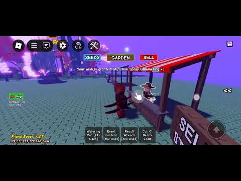 역대급그어가업뎃#roblox #grow a garden