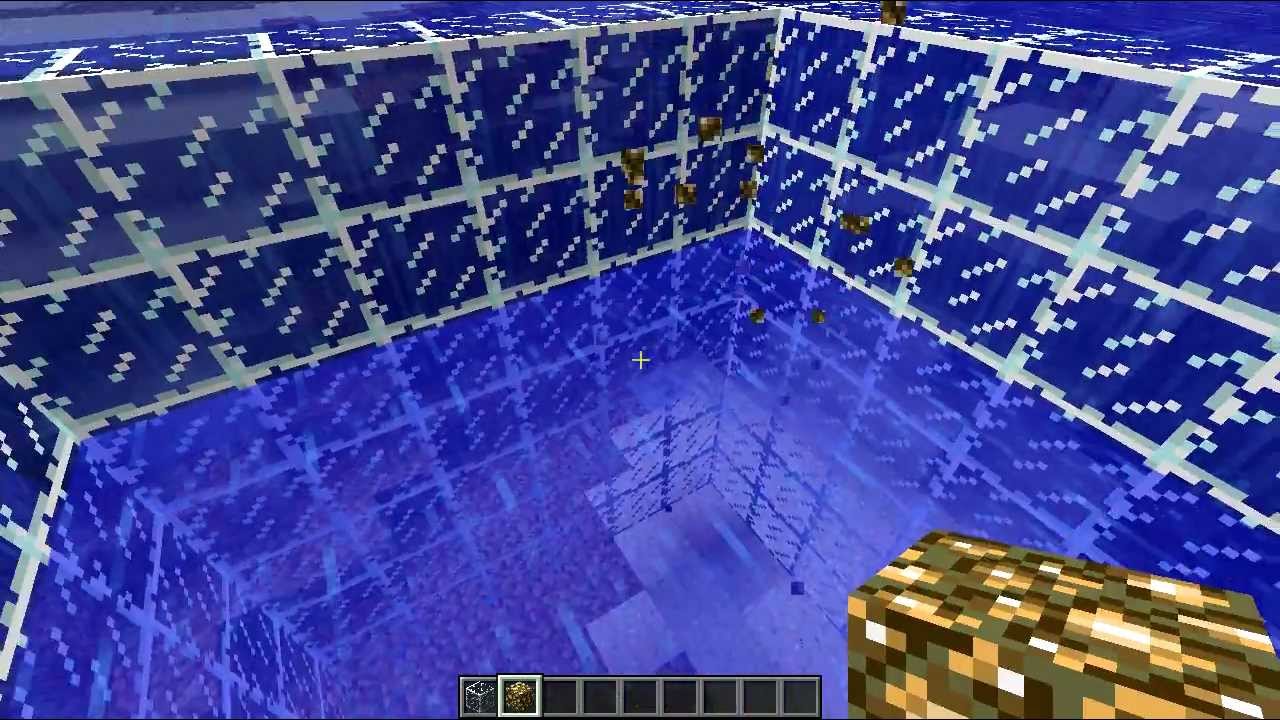 Como Hacer Una Casa Debajo Del Agua En Minecraft