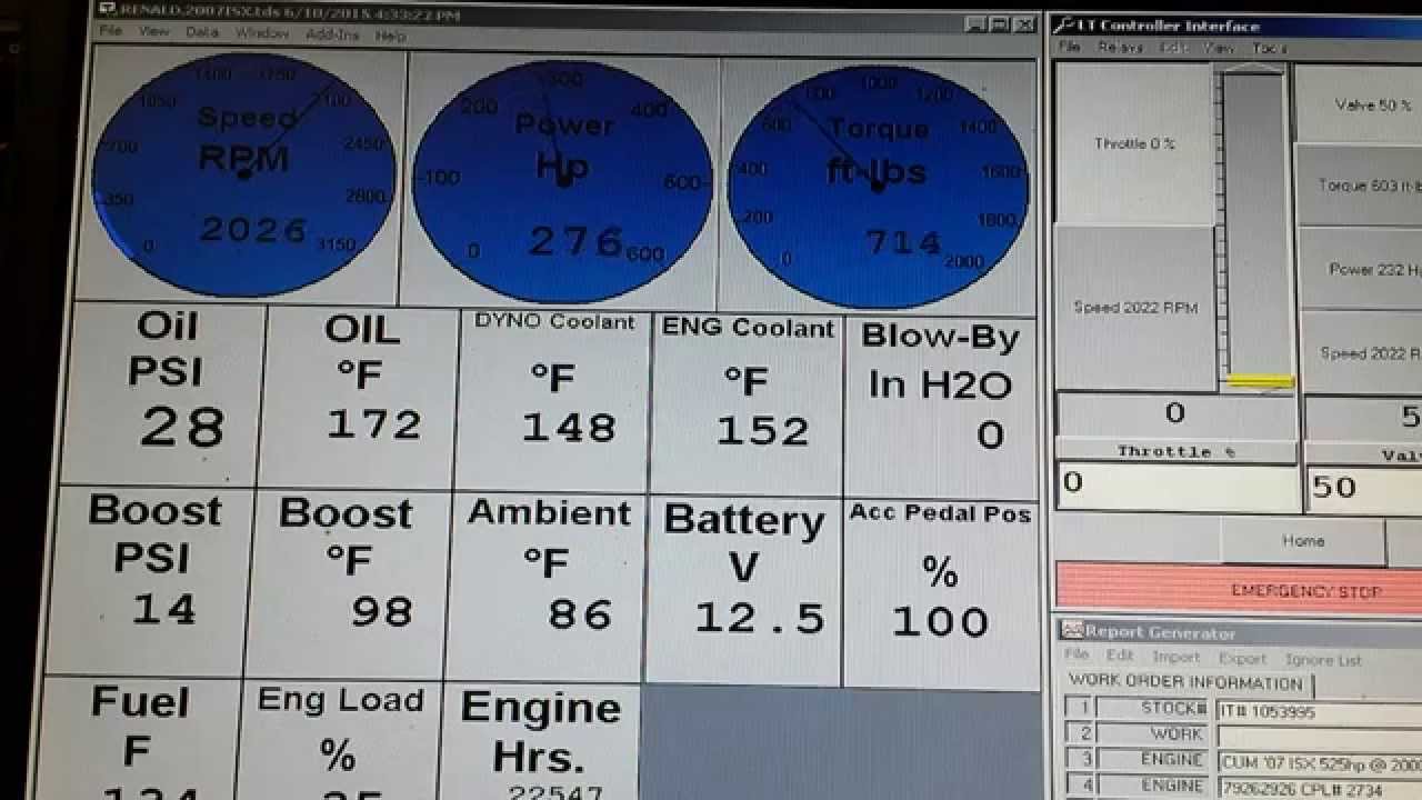ISX DYNO PULL 700 hp YouTube