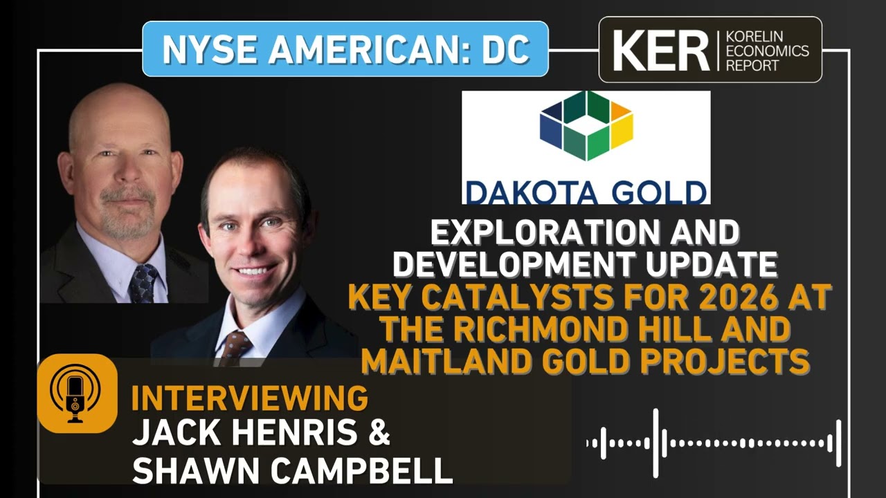 Dakota Gold–Exploration & Development Updates For 2026 At The Richmond Hill & Maitland Gold Projects