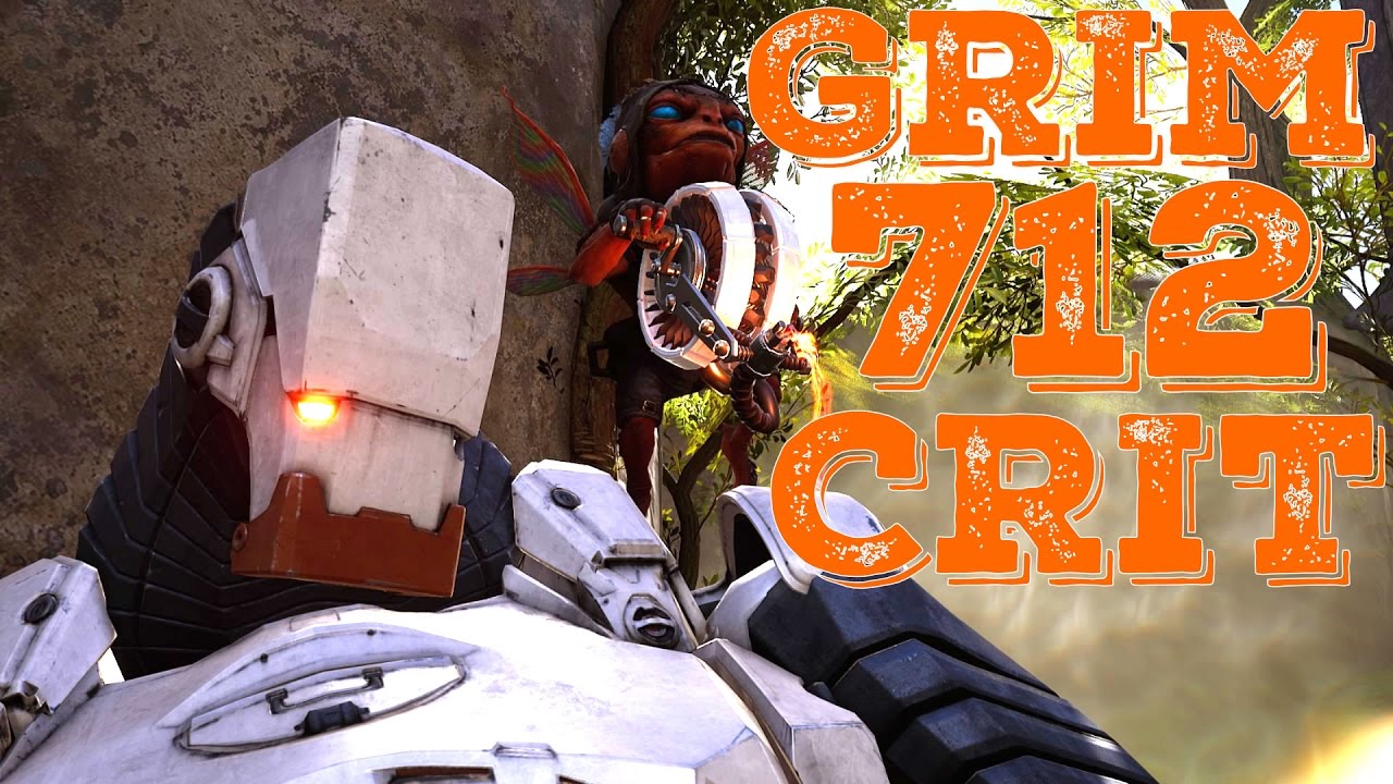 PARAGON: GRIM DECK/BUILD! 712 CRIT!!