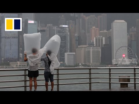 WATCH LIVE: Super Typhoon Saola hits Hong Kong