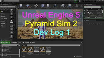 Unreal Engine 5 Pyramid Sim 2 Dev Log 1