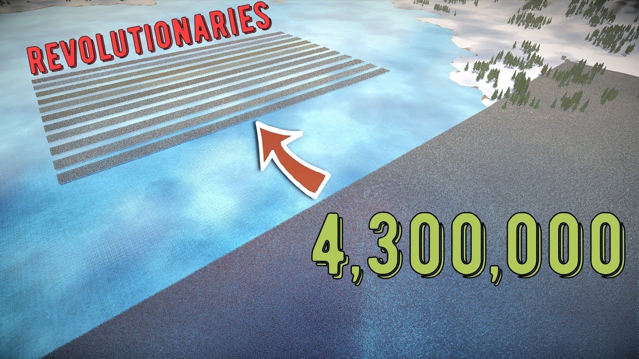 4,300,000 Zombies vs 11 Lines Of Revolutionaries - UEBS 2 - YouTube