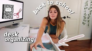 back to school desk supplies shopping
