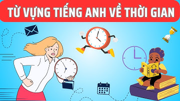 Bé Học Tiếng Anh – Từ Vựng Về Thời Gian    English Time Vocabulary for Kids