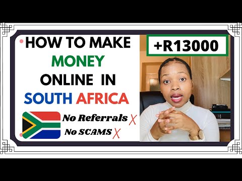 HOW TO MAKE MONEY ONLINE IN SOUTH AFRICA