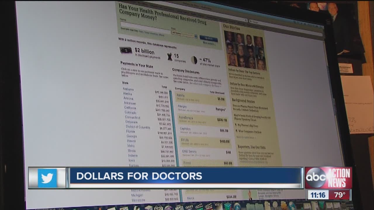 Pharmacy companies pay doctors to lecture, teach and do research