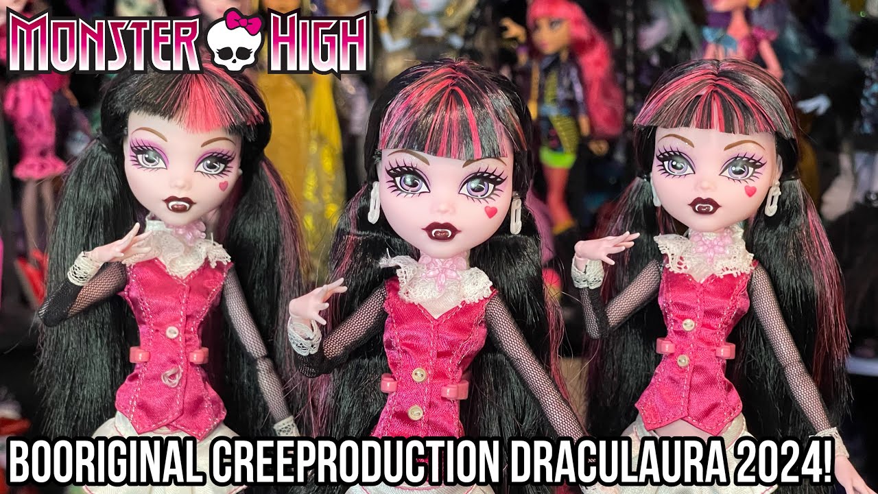 Monster High Draculaura Boo-riginal Creeproduction 2024 Doll Review