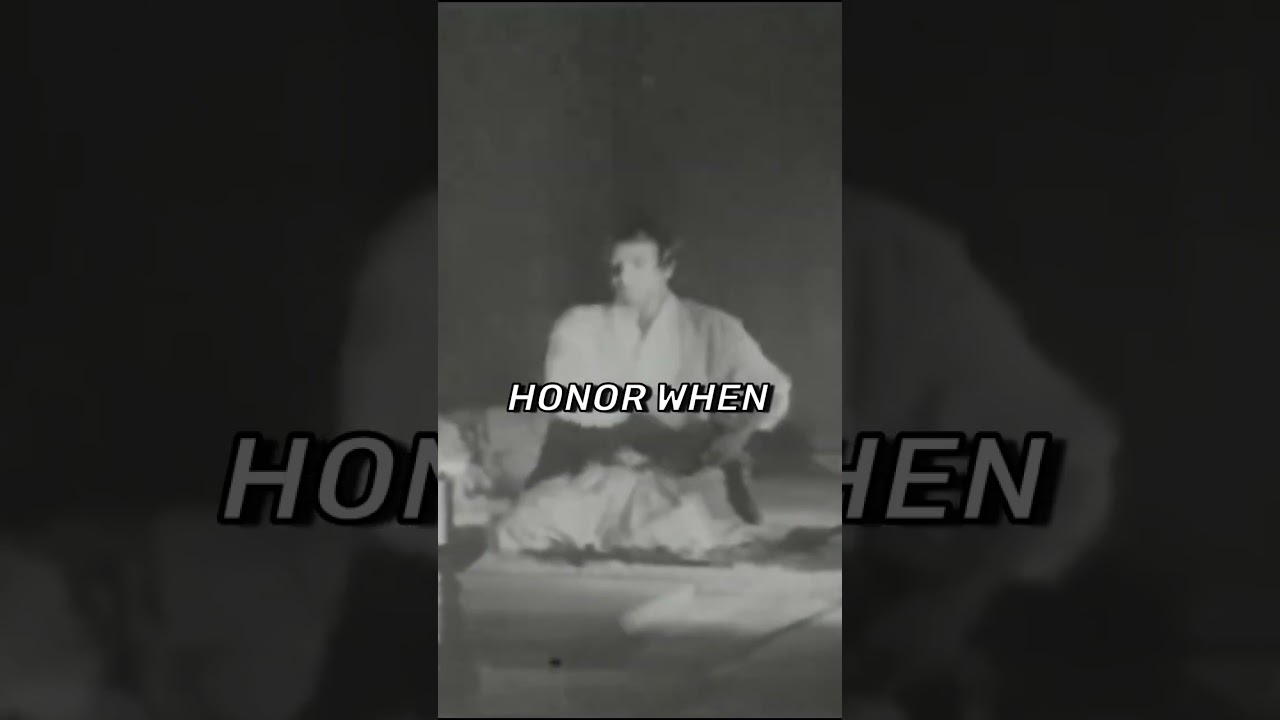 Samurai's Ultimate Sacrifice: Seppuku!