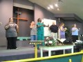 Worship team from First Baptist Deaf Church in Baton Rouge, Louisiana