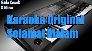 Karaoke Original Selamat Malam  Evie Tamala  Nada Cowok G Minor