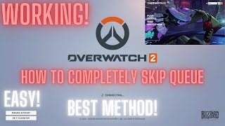 [WORKING] HOW TO 100% SKIP Overwatch 2's L Queue time