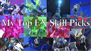 My Top EX Skills For EX Ultra Banner Exchange Tickets (Gundam Breaker Mobile)