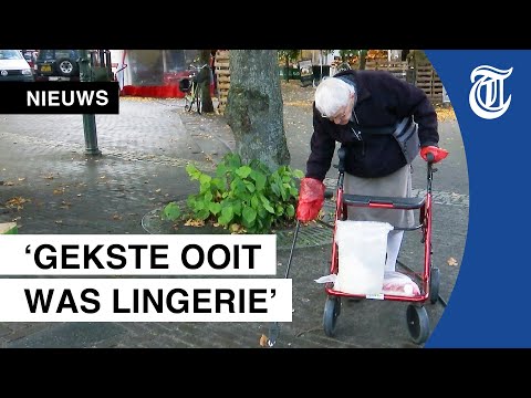 87-jarige grijpt elke dag rommel van de straat