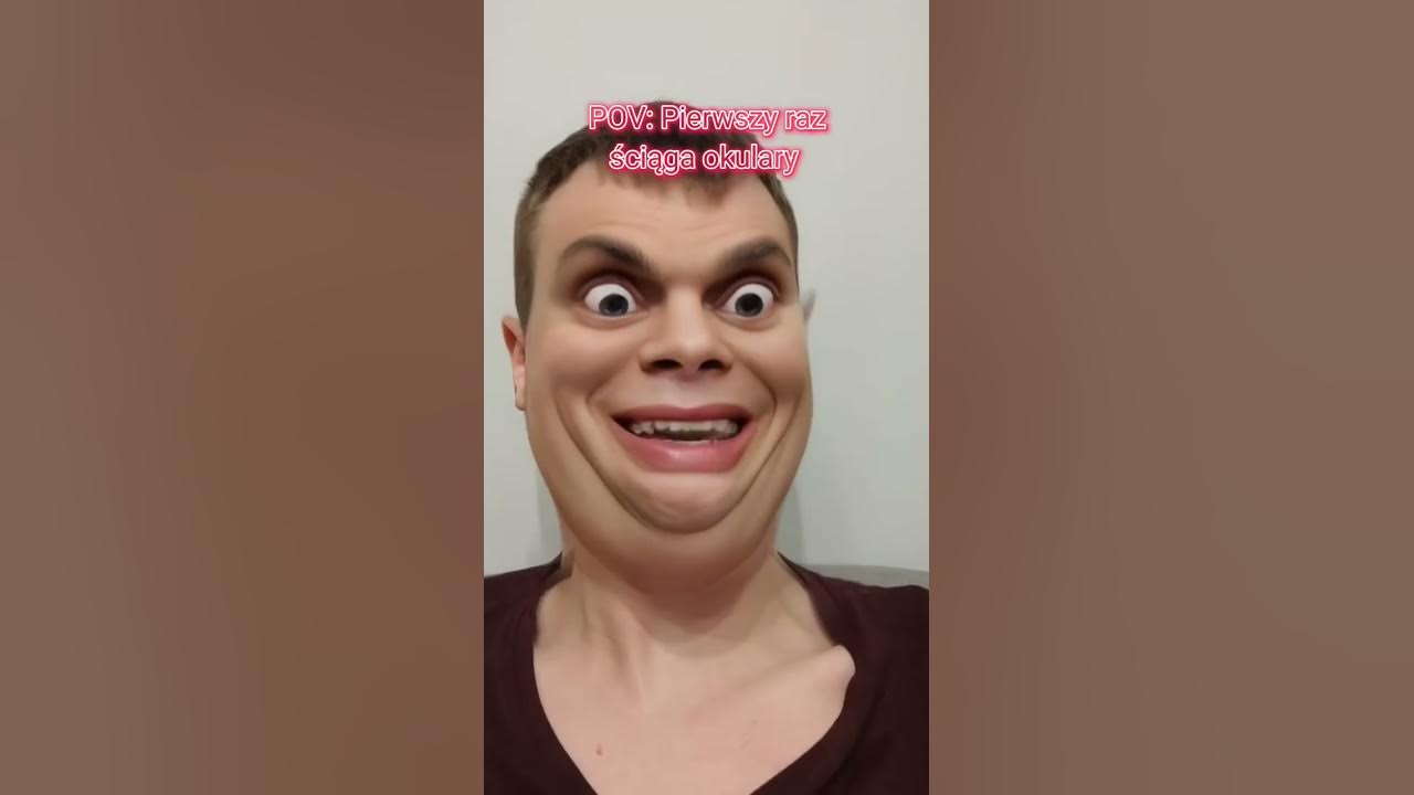 POV: Pierwszy raz ściąga okulary #shorts