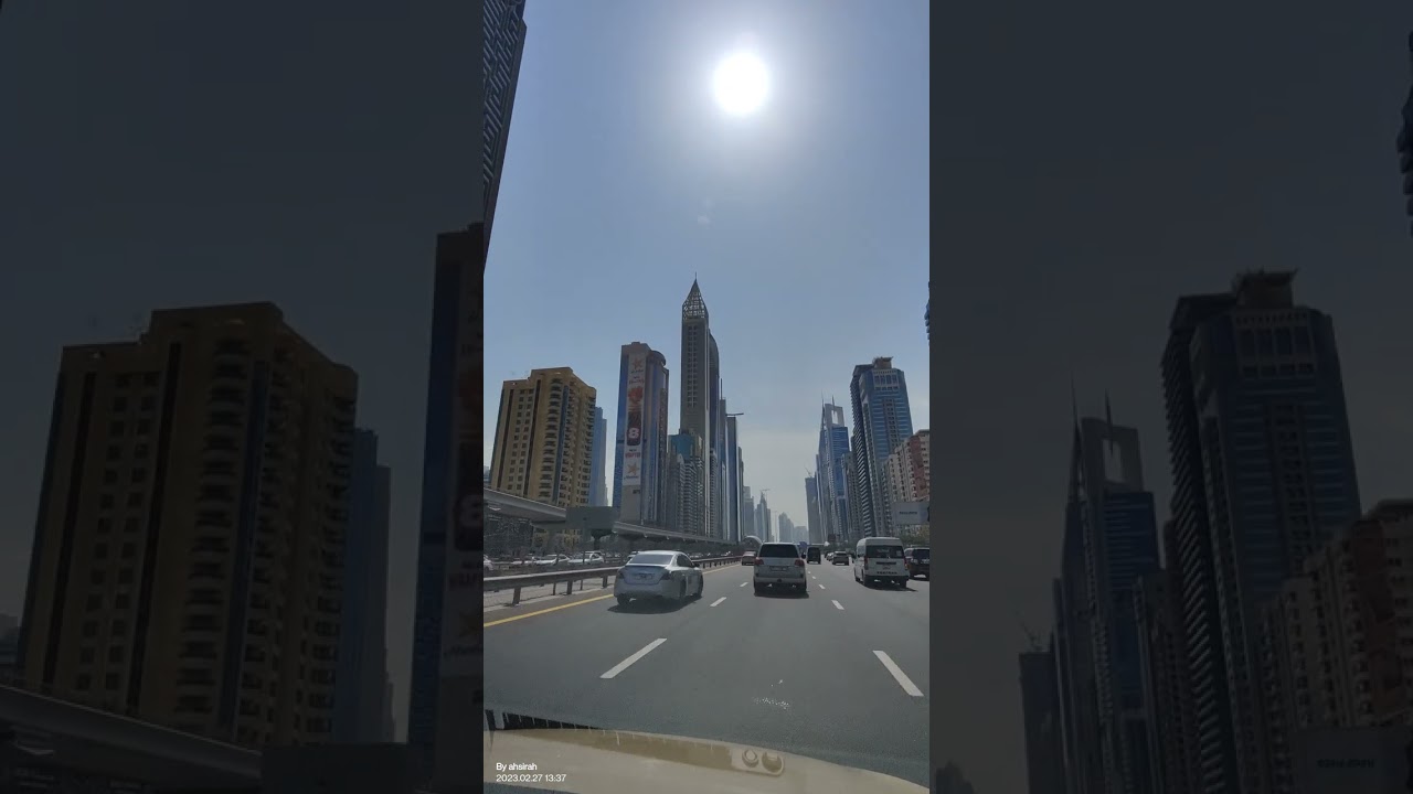 My Morning Commute to Dubai Office 
